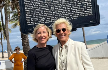 Diana Nyad And Chris Evert