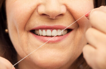 Dental Care And Hygiene People Concept Close Up Of Smiling Sen